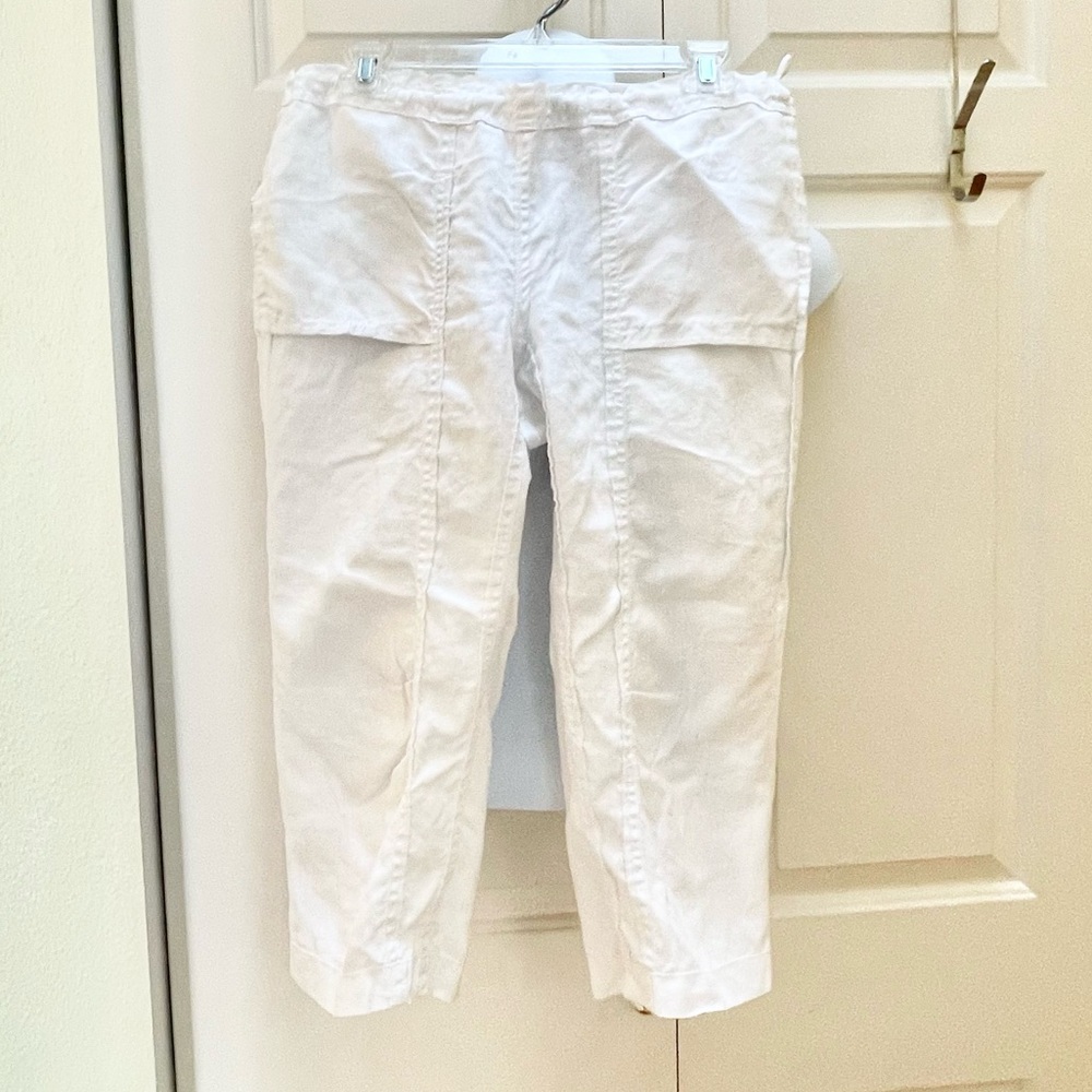 CAbi linen capri pants - Picture 5 of 8